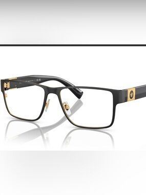 Authentic Versace come with hard case Mens model #1274 55-17-140